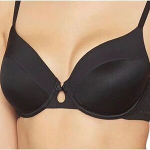 DKNY Intimates Fusion Perfect Coverage T-shirt Bra Color Black Size 36DNew